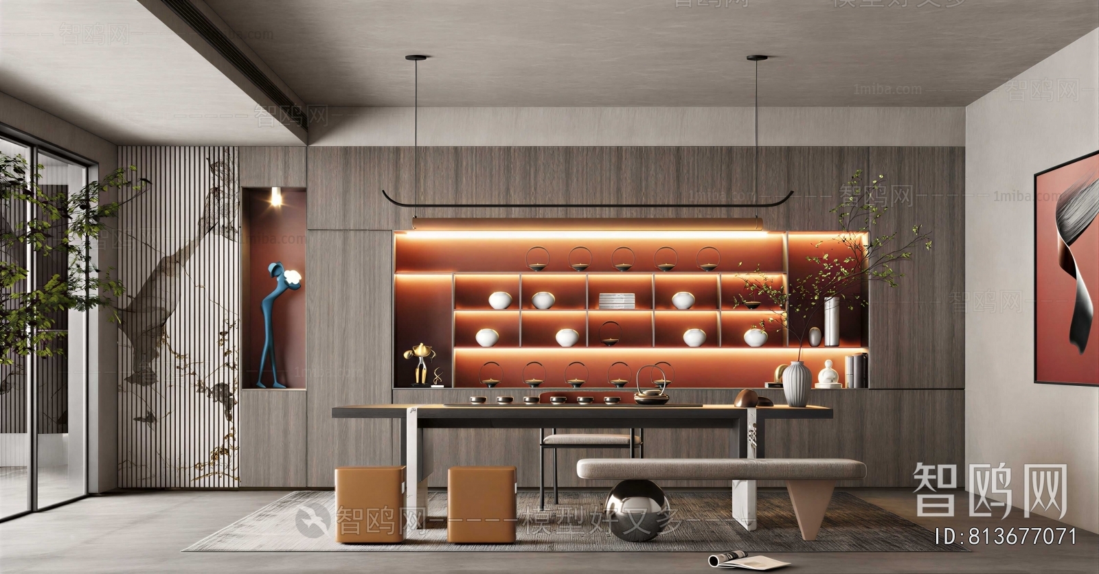 New Chinese Style Tea House