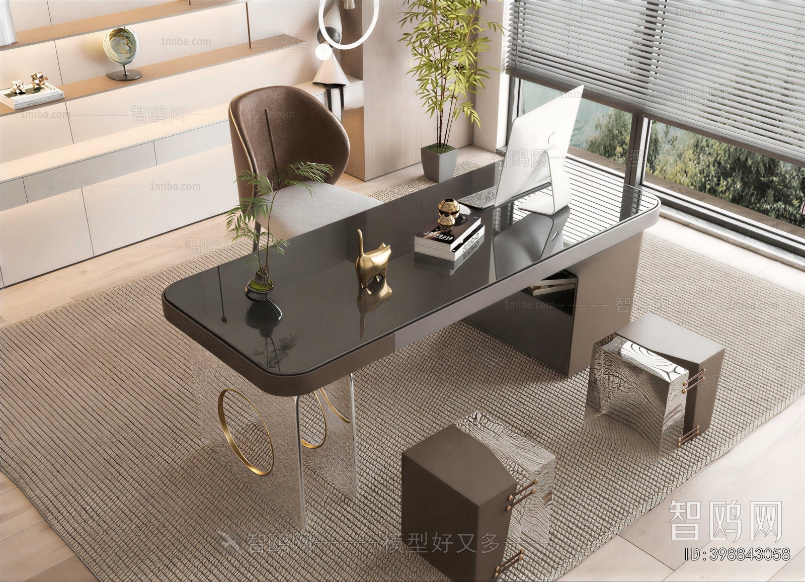 Modern Computer Desk And Chair