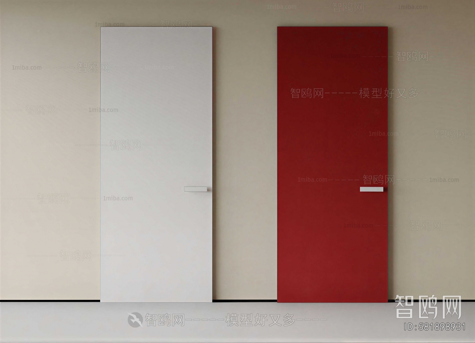 Modern Single Door