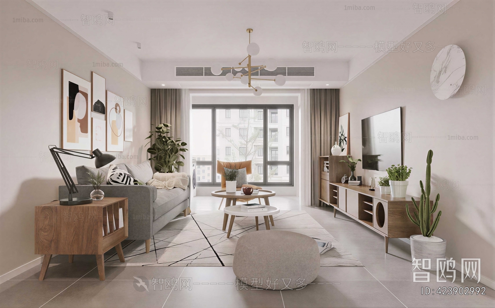 Nordic Style A Living Room