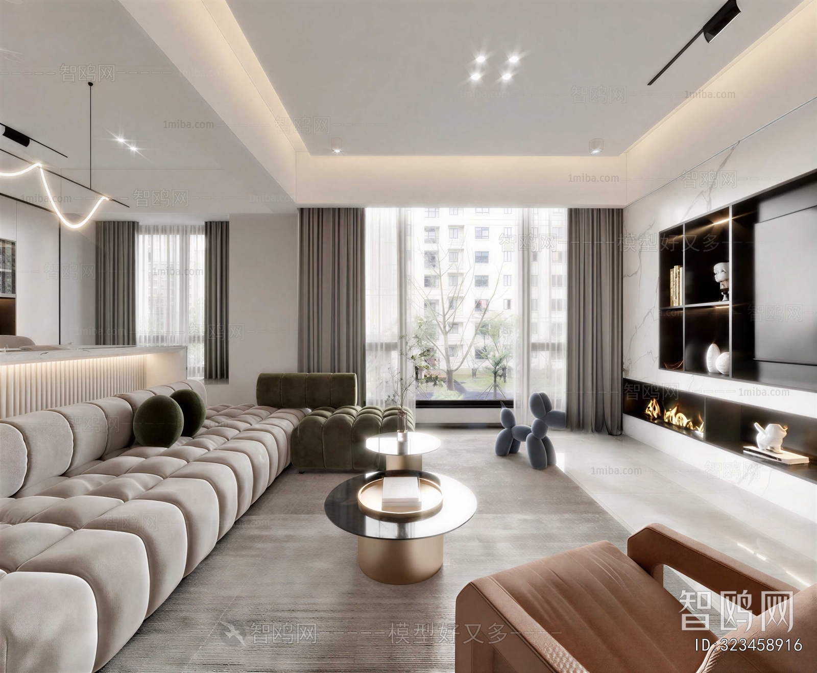 Modern A Living Room