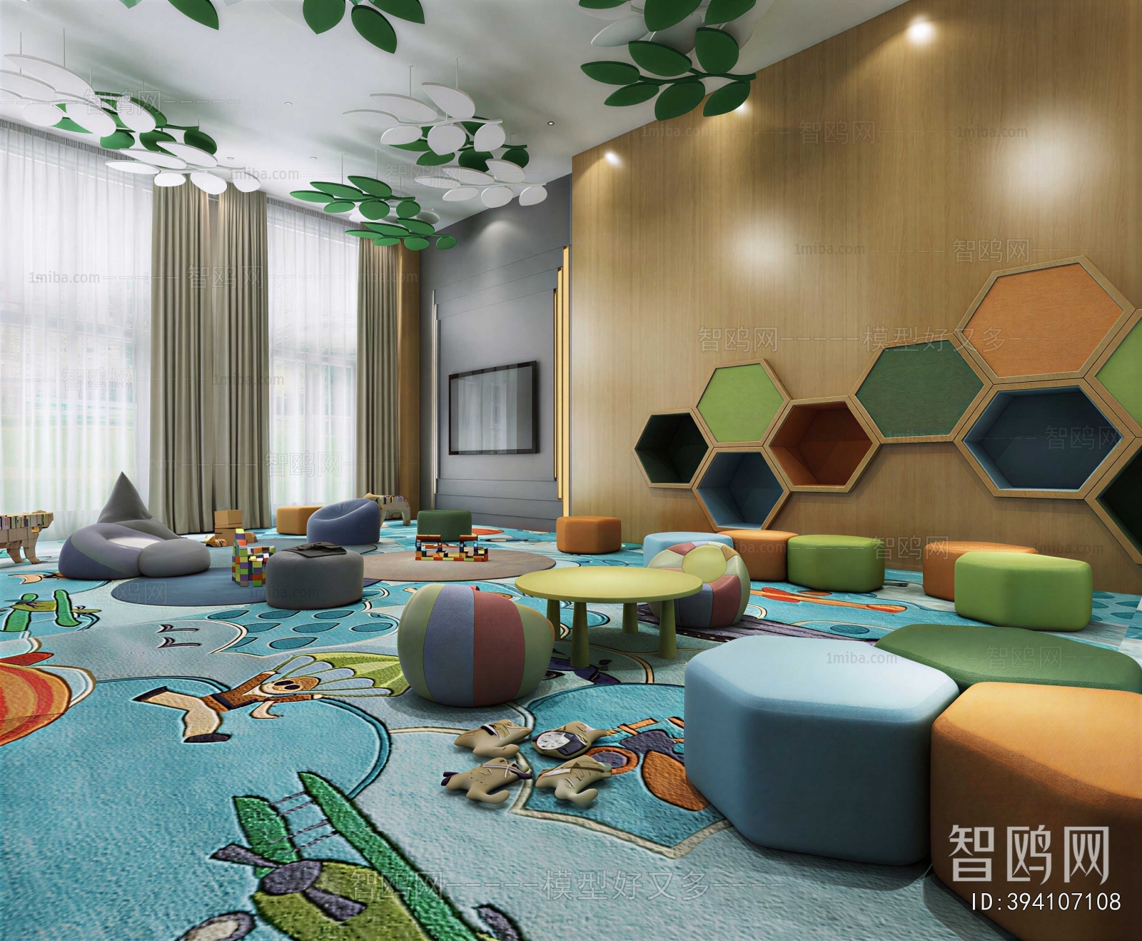Modern Children's Playroom
