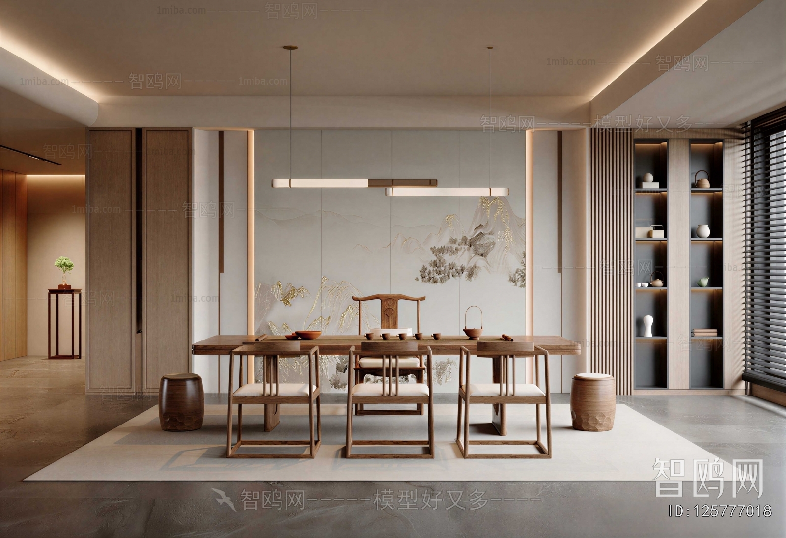 New Chinese Style Tea House