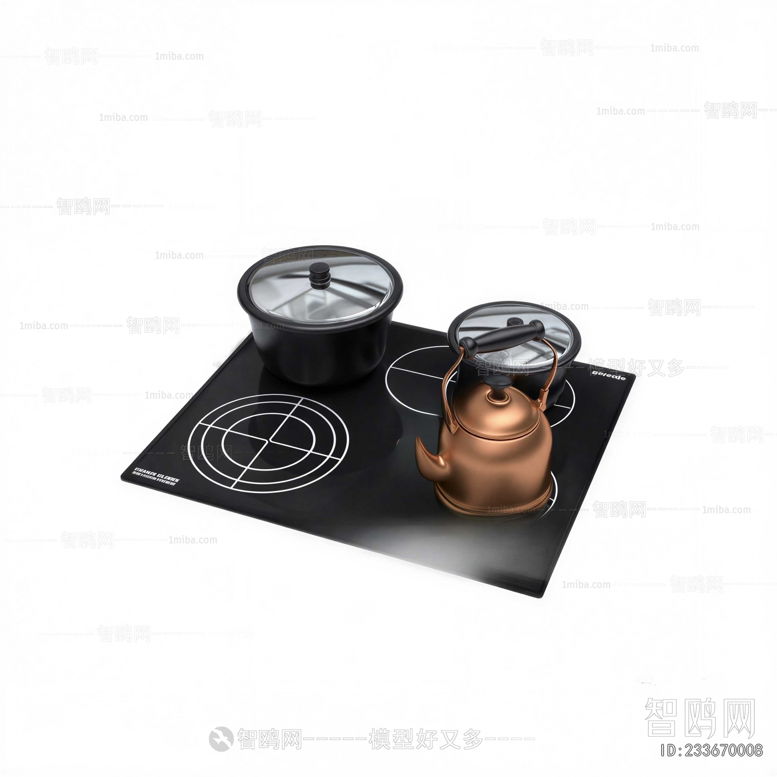Modern Kitchen Electric Gas Range