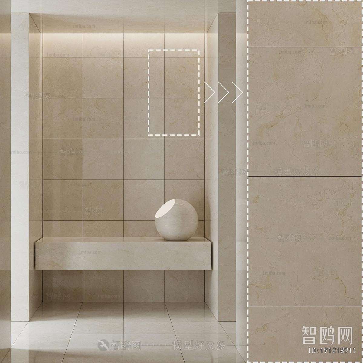 Modern Wall/floor/ceiling