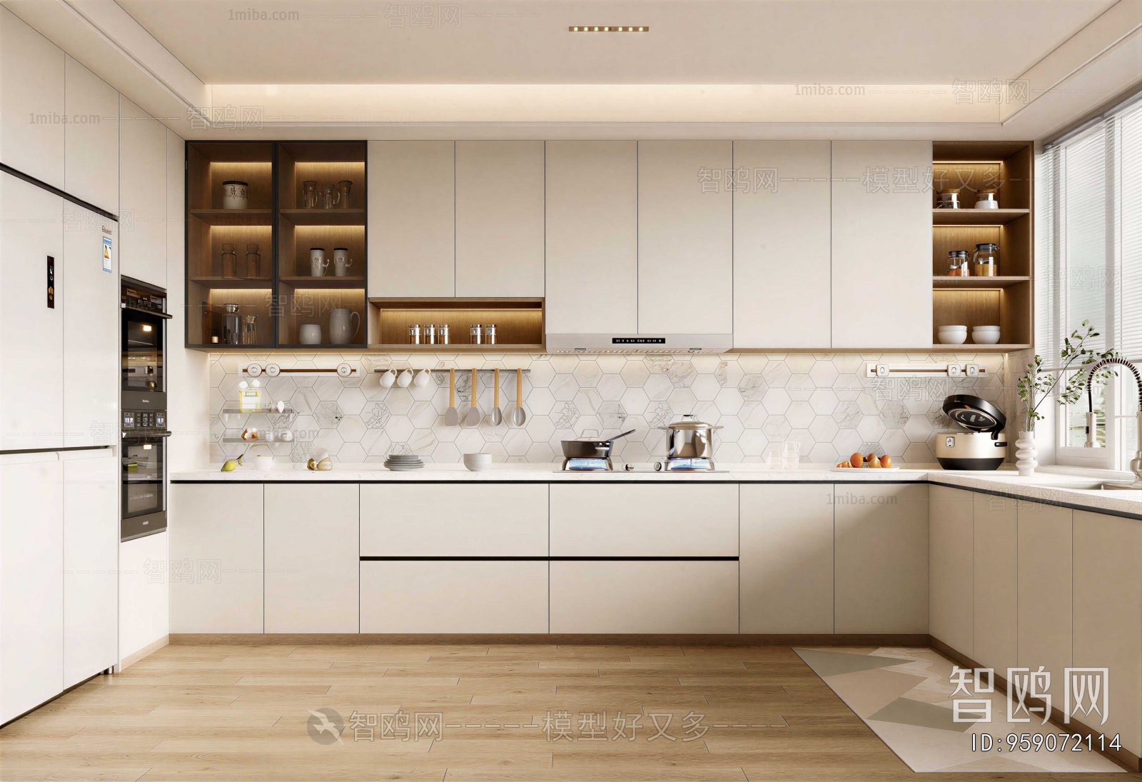 Modern The Kitchen