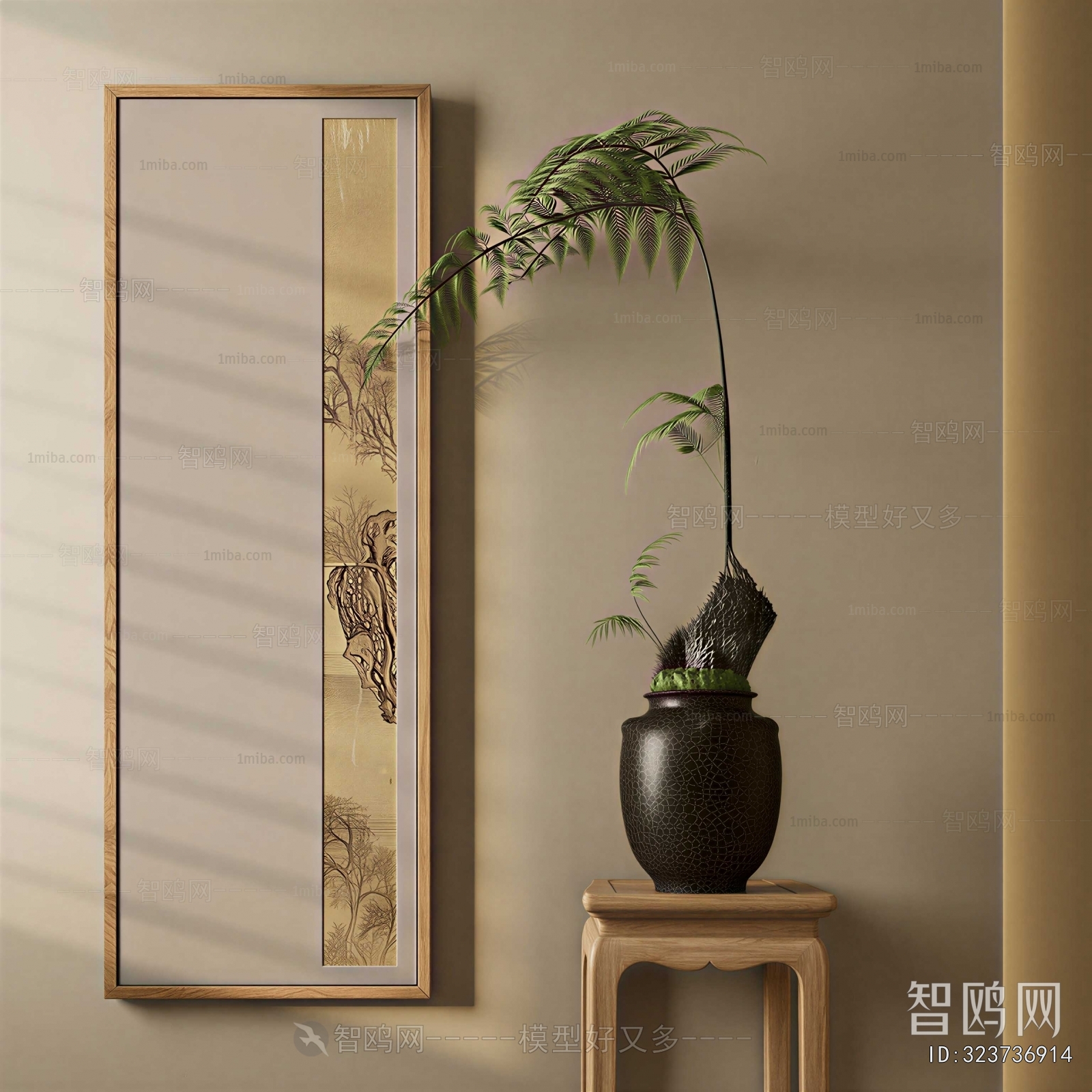 New Chinese Style Bonsai