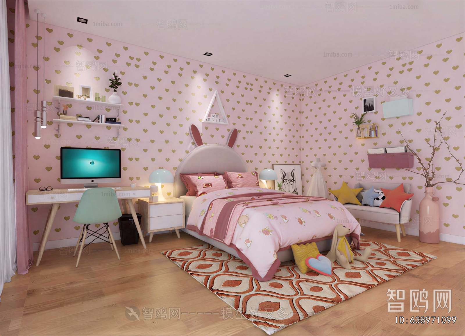 Modern Girl's Room Daughter's Room