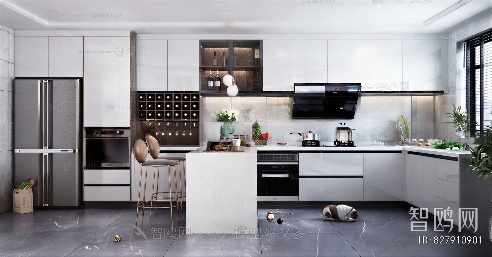 Modern Open Kitchen