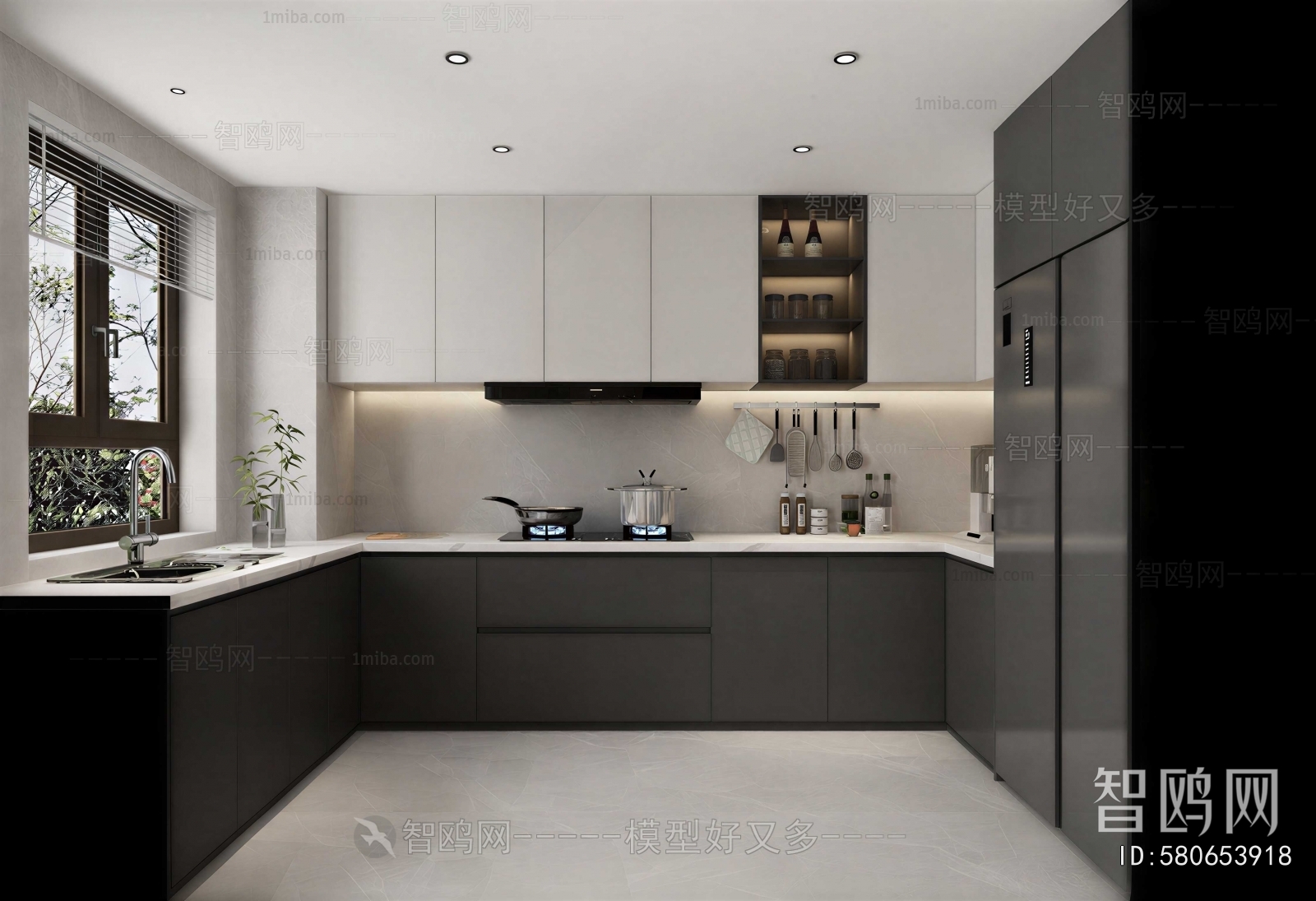 Modern The Kitchen