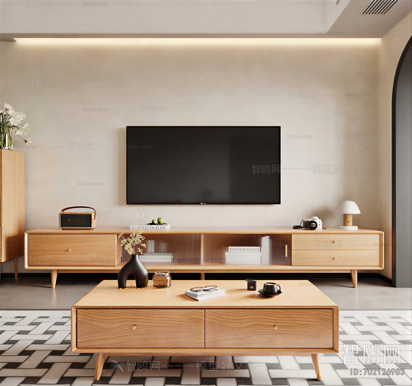 Nordic Style A Living Room