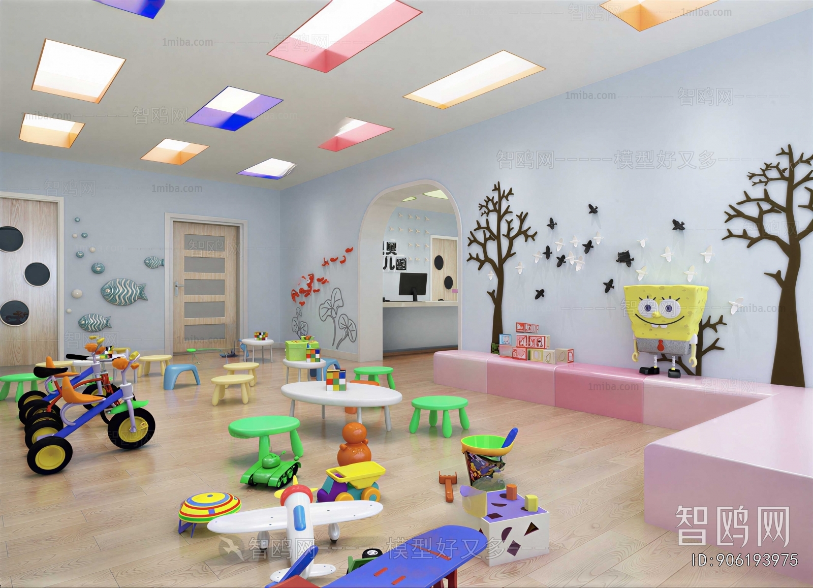 Modern Children's Playroom