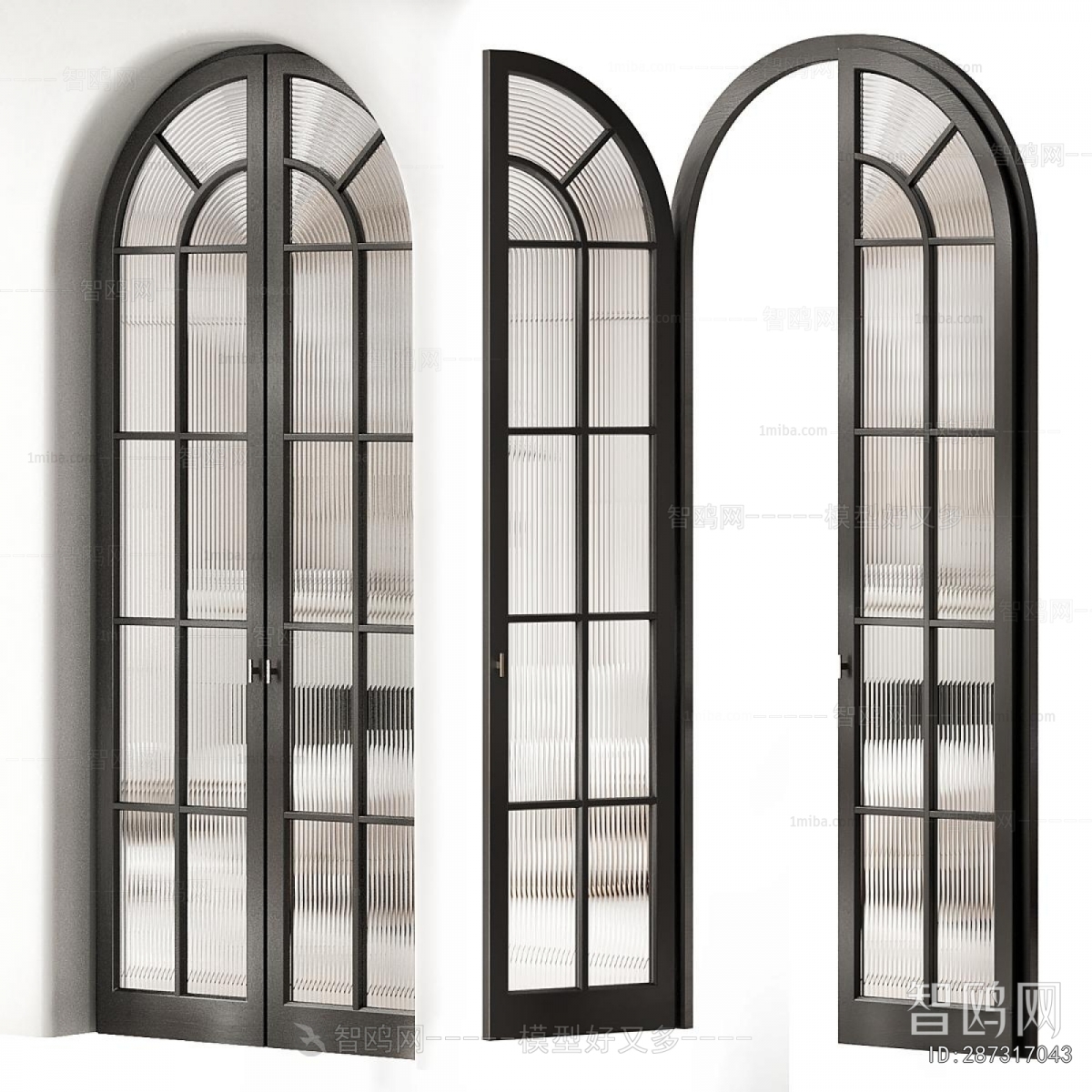Modern Double Door