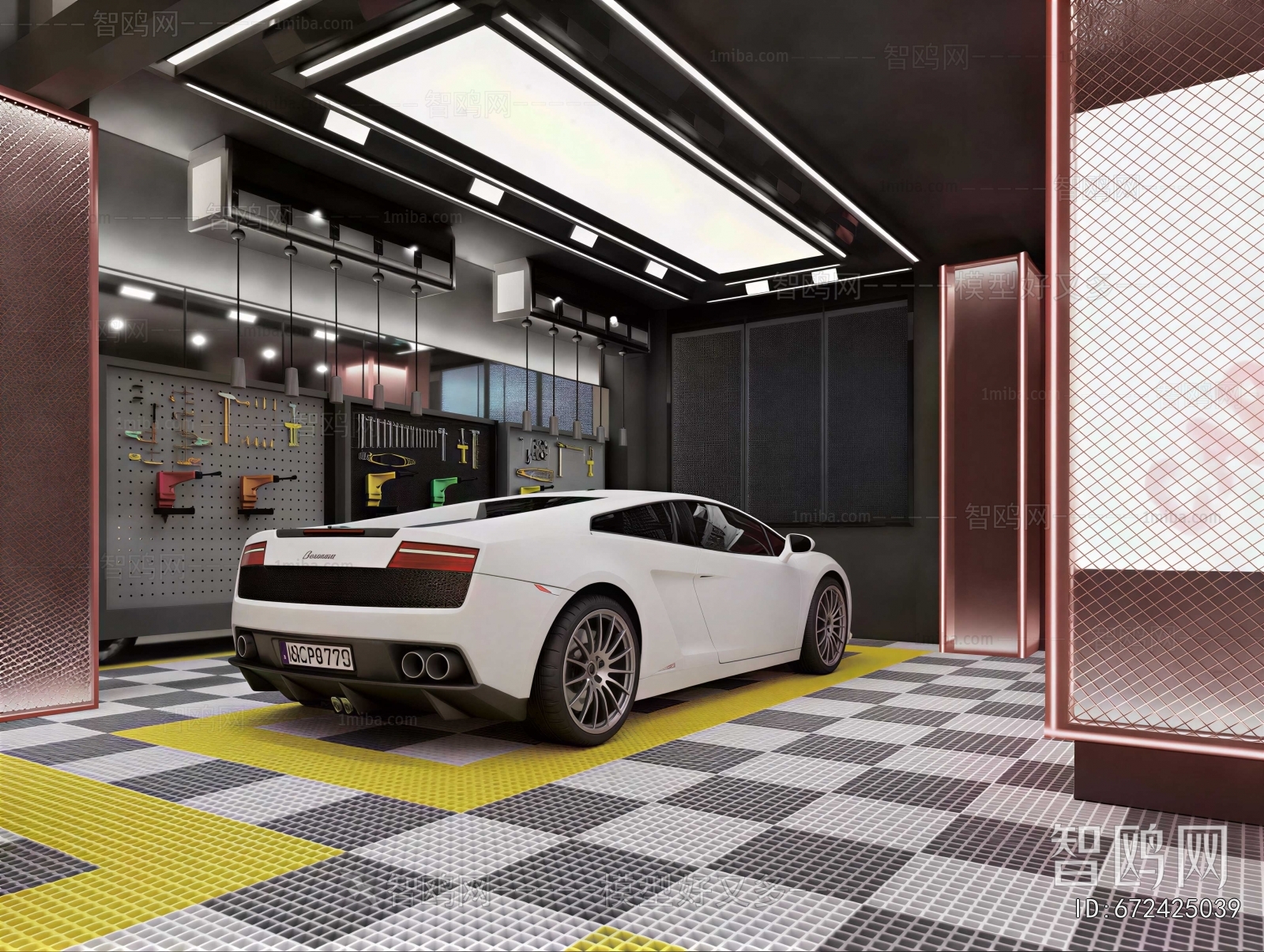 Modern Automobile Repair Shop