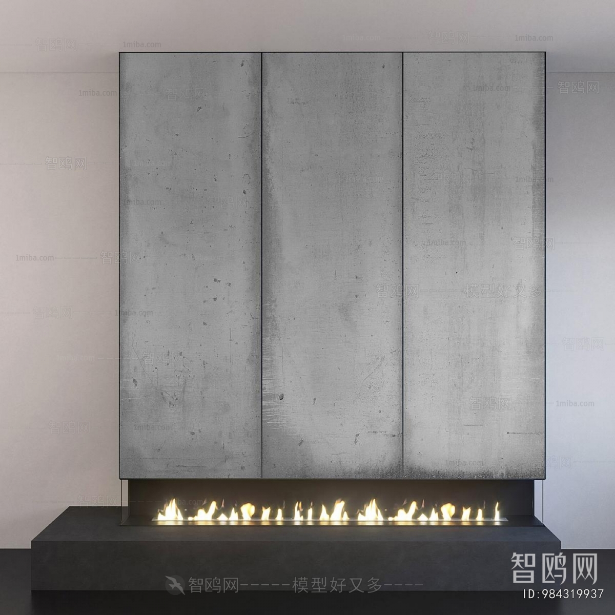 Modern Electronic Fireplace