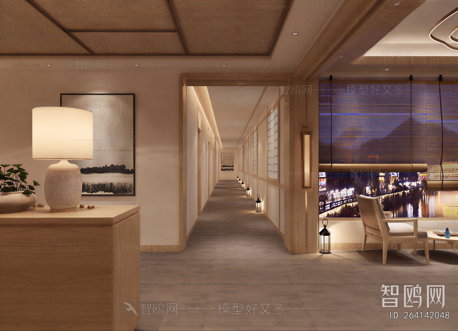 Japanese Style Corridor