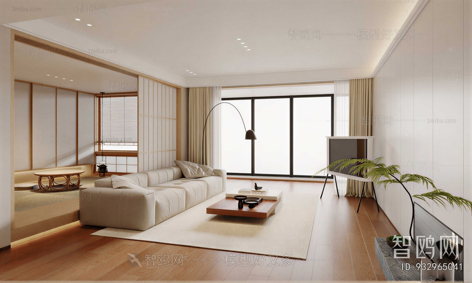 Japanese Style A Living Room