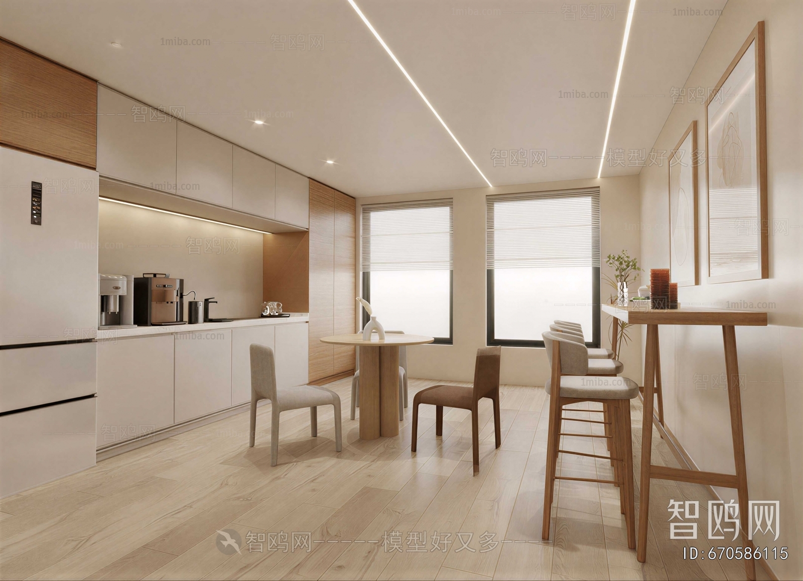 Modern Office Rest Area