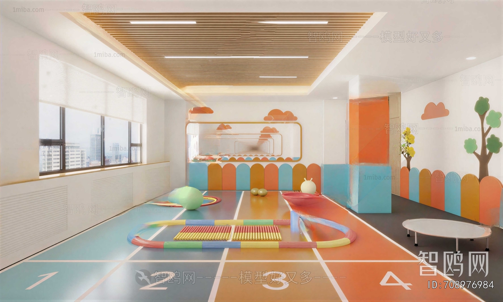 Modern Children's Playroom