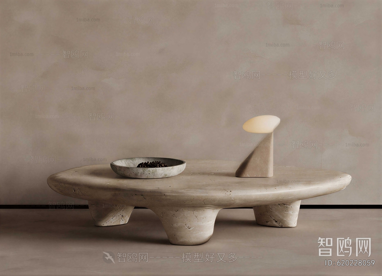 Wabi-sabi Style Coffee Table