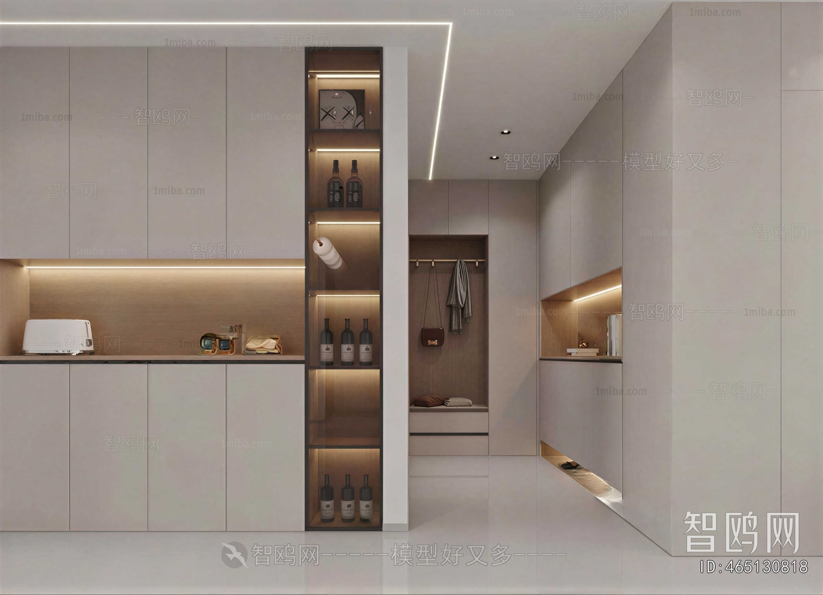 Modern Hallway
