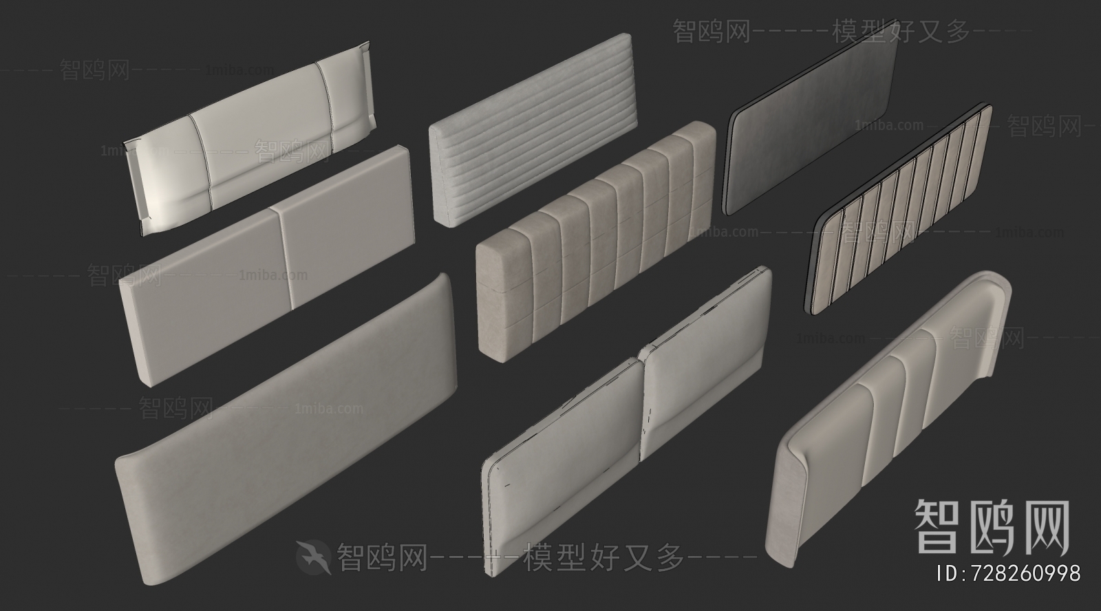 Modern Bedhead Back Rest