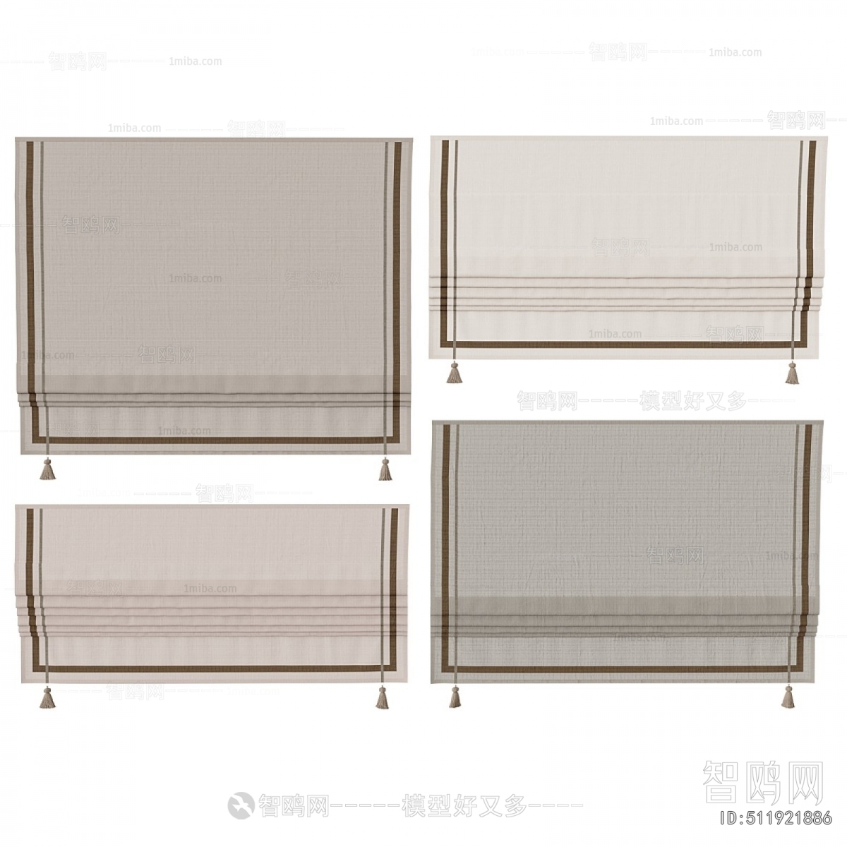 Modern Roman Curtain