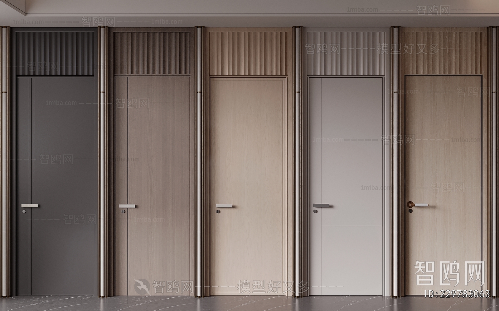 Modern Single Door