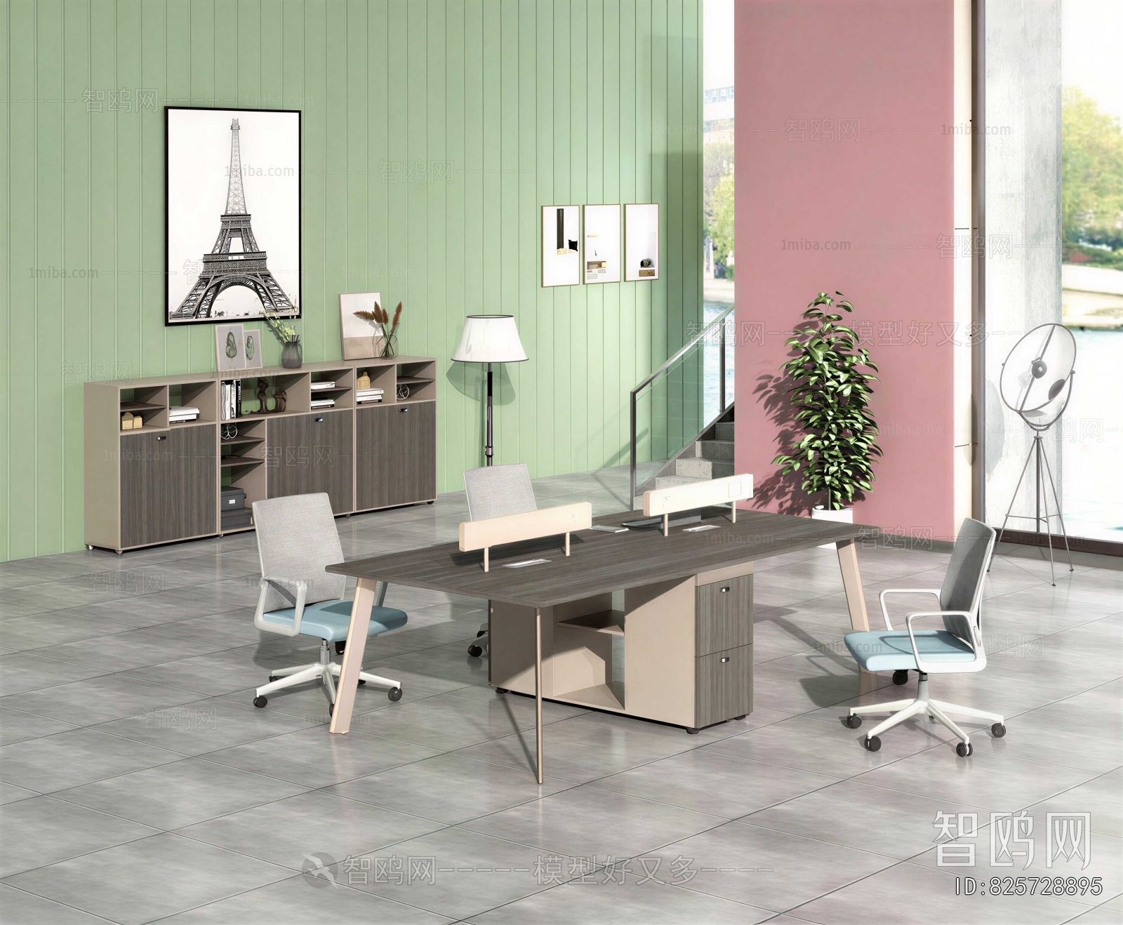 Modern Office Desk And Chair