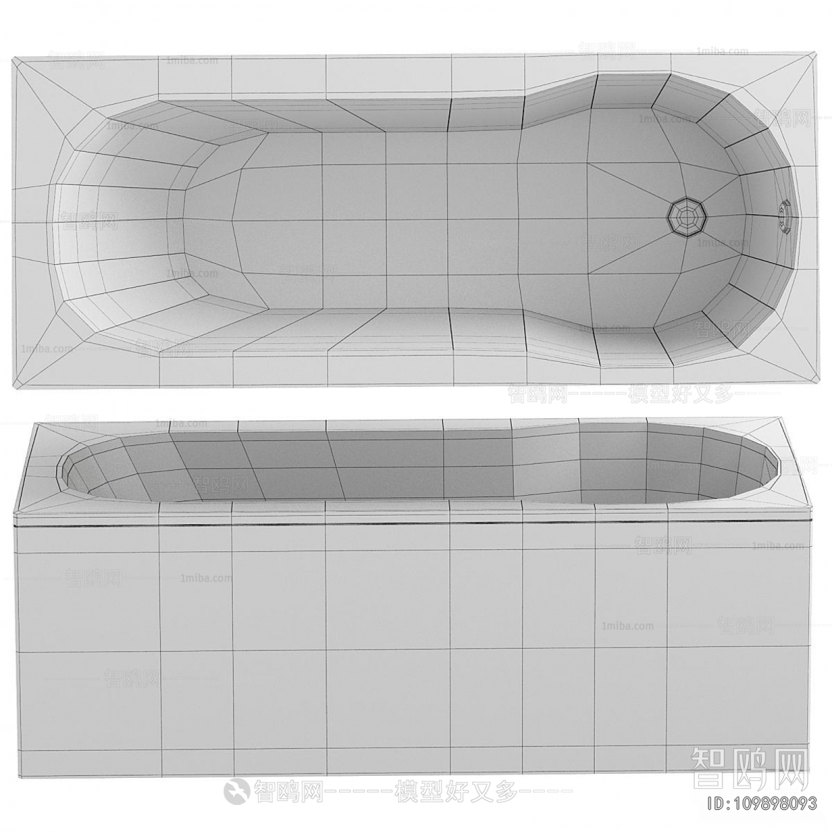 Modern Bathtub