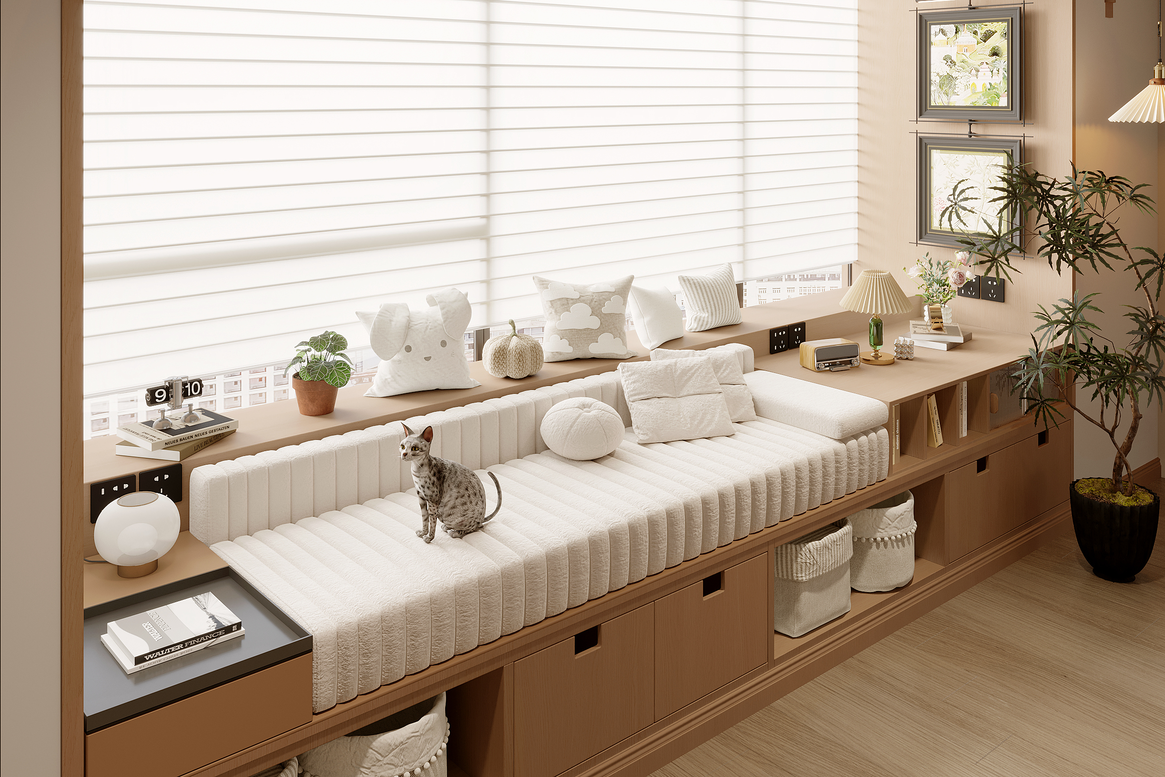 现代飘窗-3209243