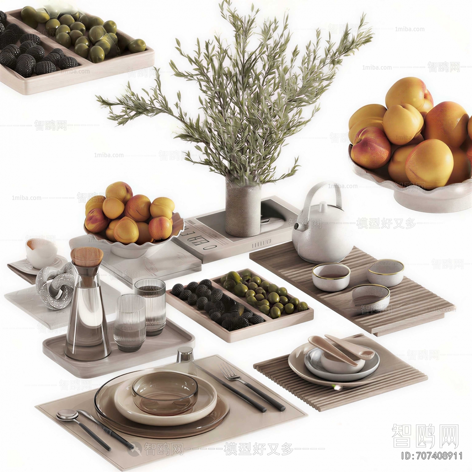 Modern Decorative Set