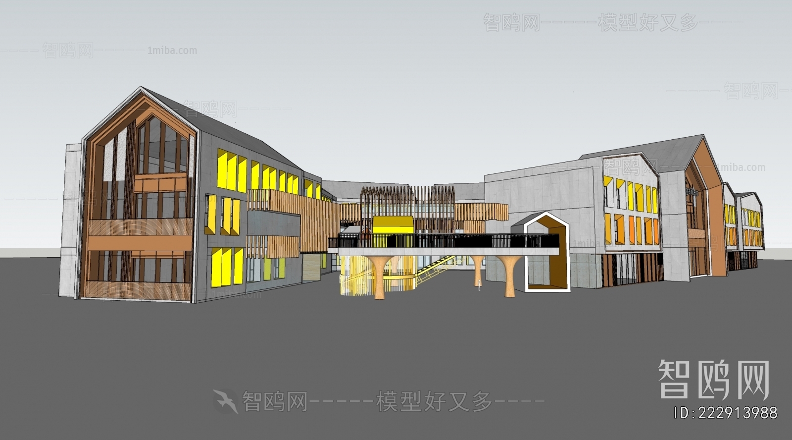 Modern Appearance Of Commercial Building