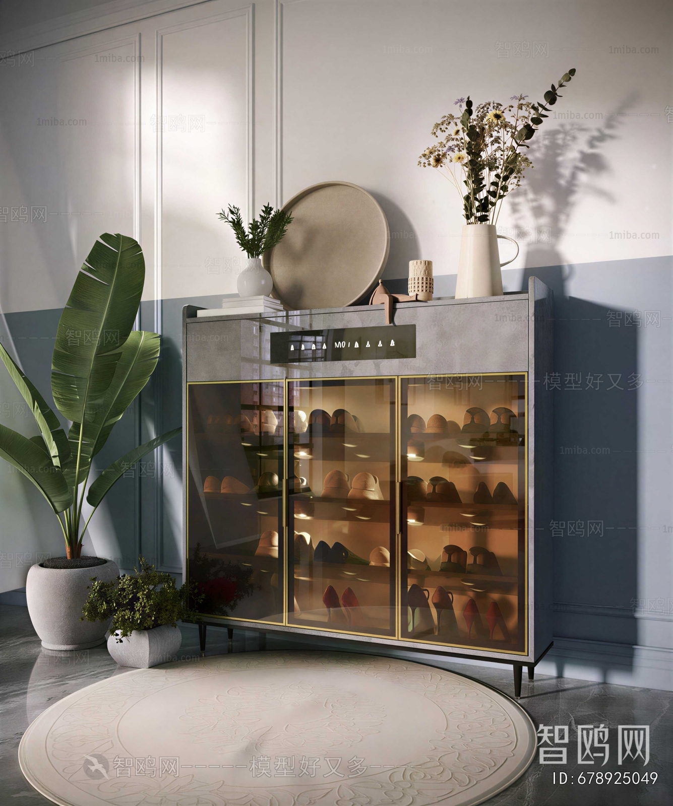Modern Shoe Cabinet