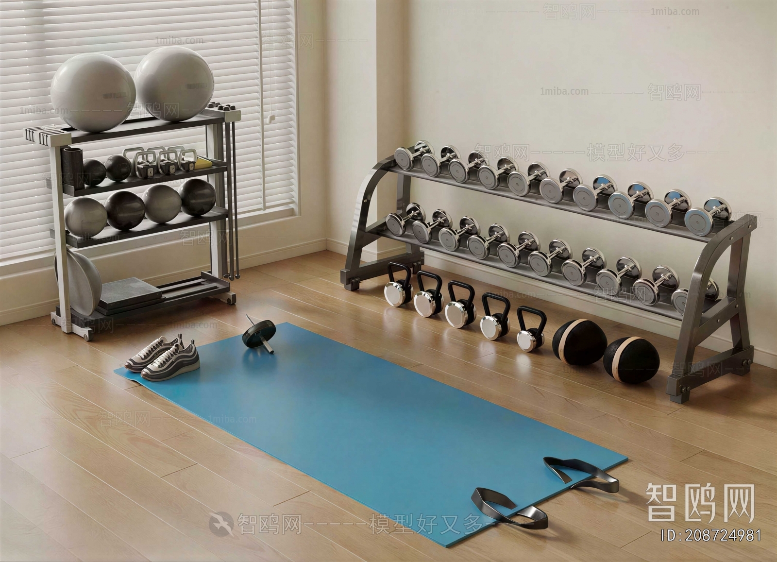 Modern Fitness Equipment