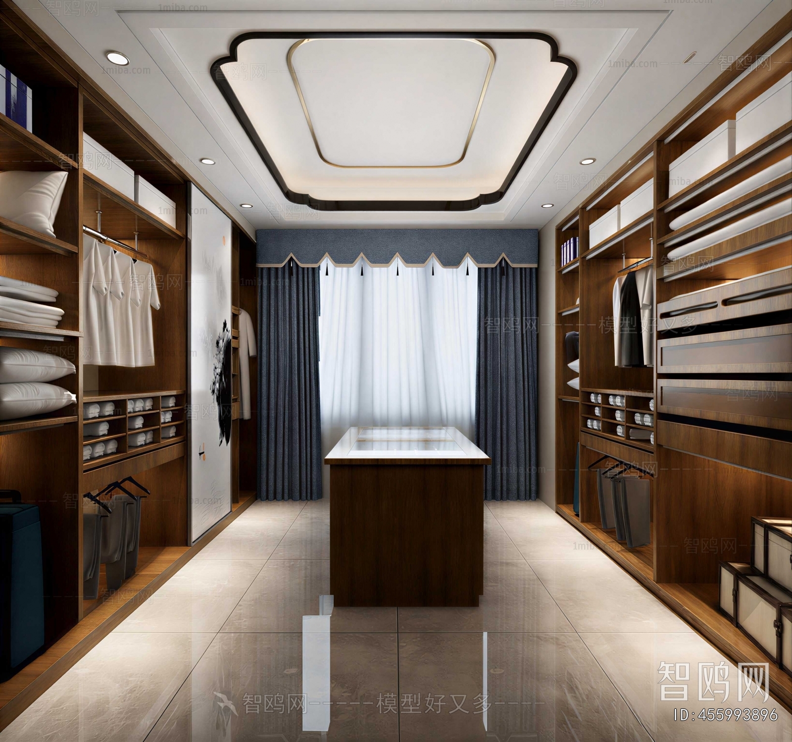Modern Clothes Storage Area
