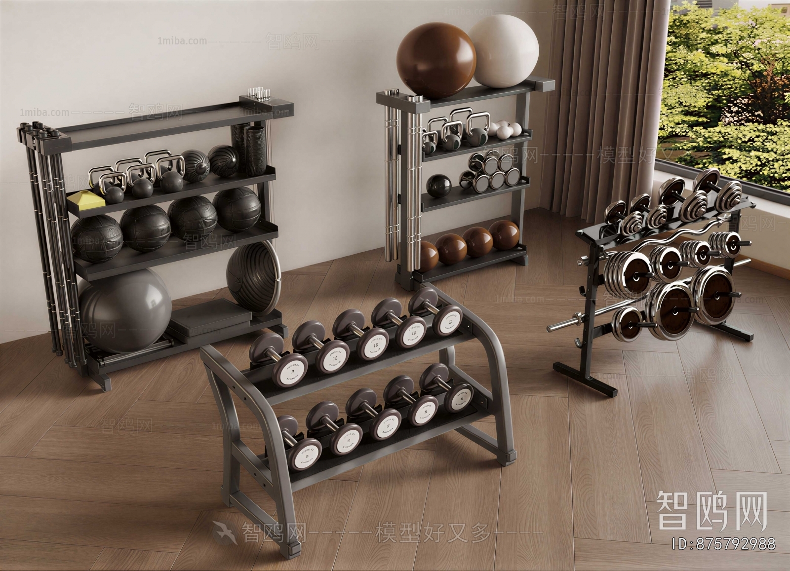 Modern Fitness Equipment