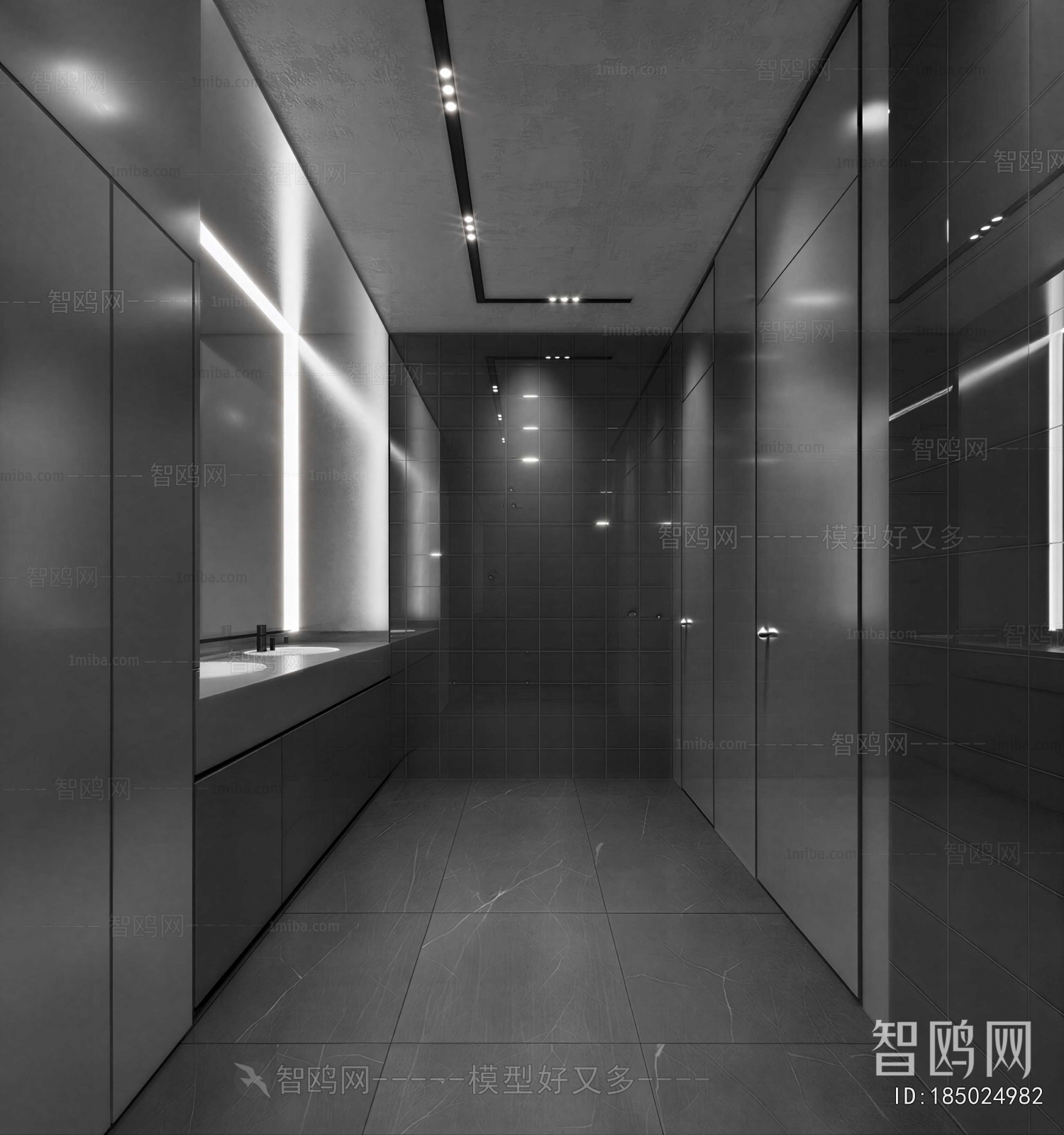 Modern Public Toilet