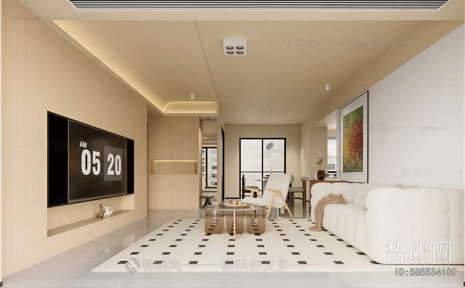 Modern A Living Room