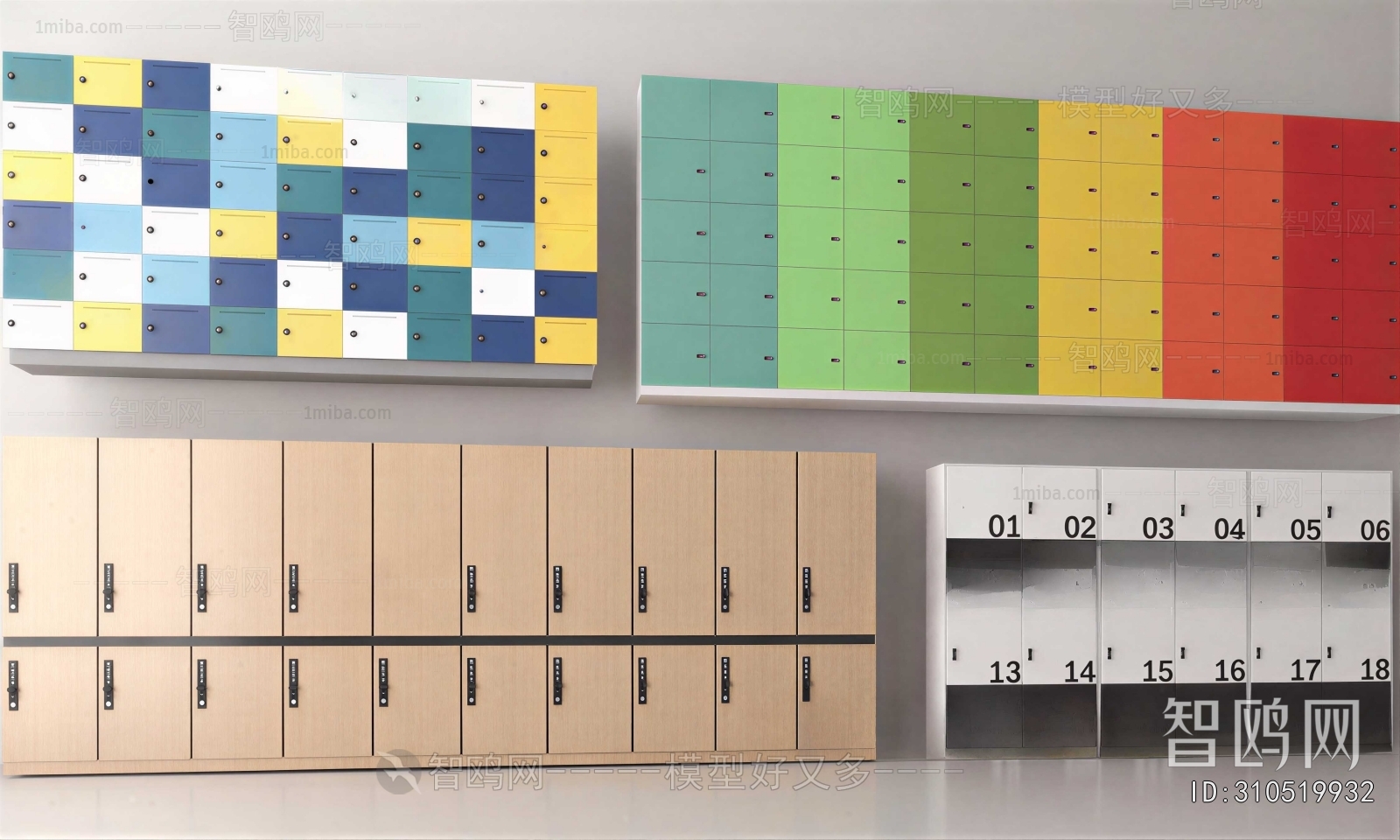 Modern Public Cabinet/lock Cabinet