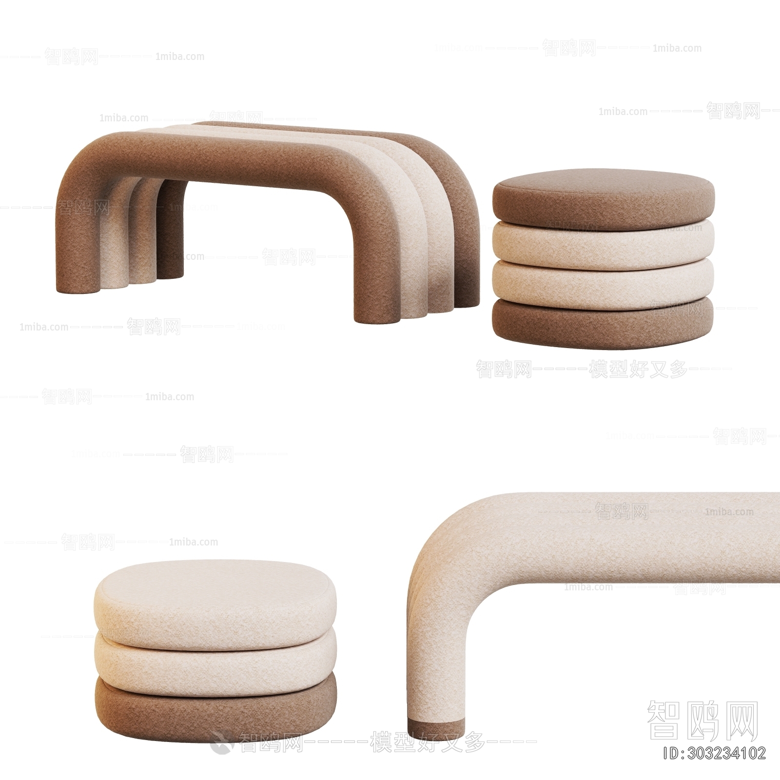 Modern Bench