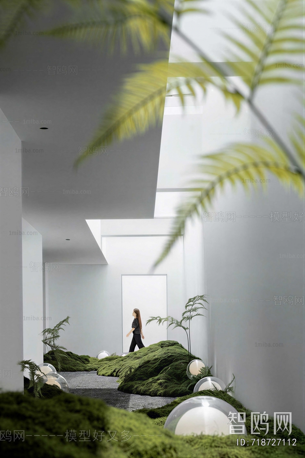 Modern Office Reception Desk