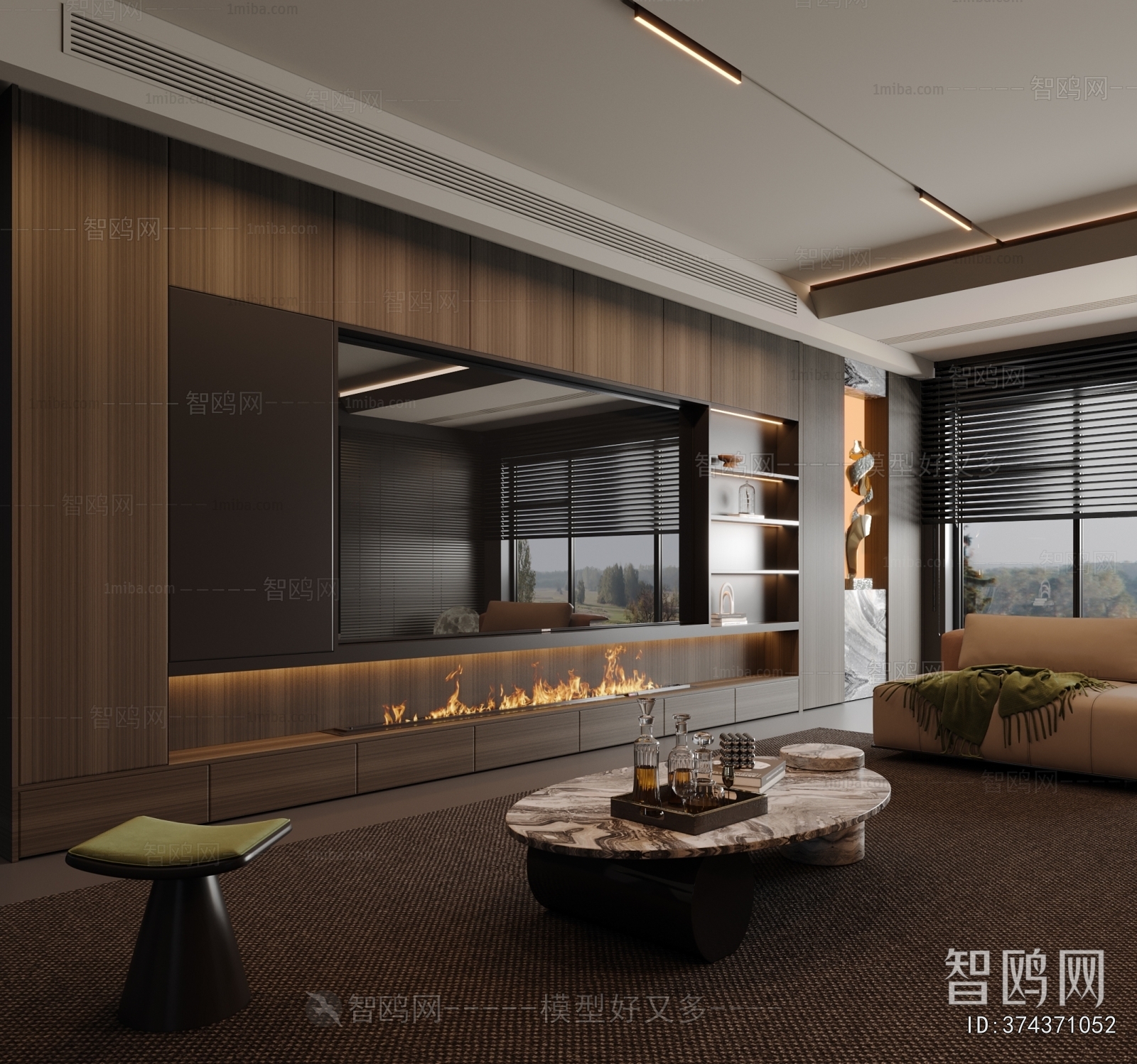 Modern A Living Room