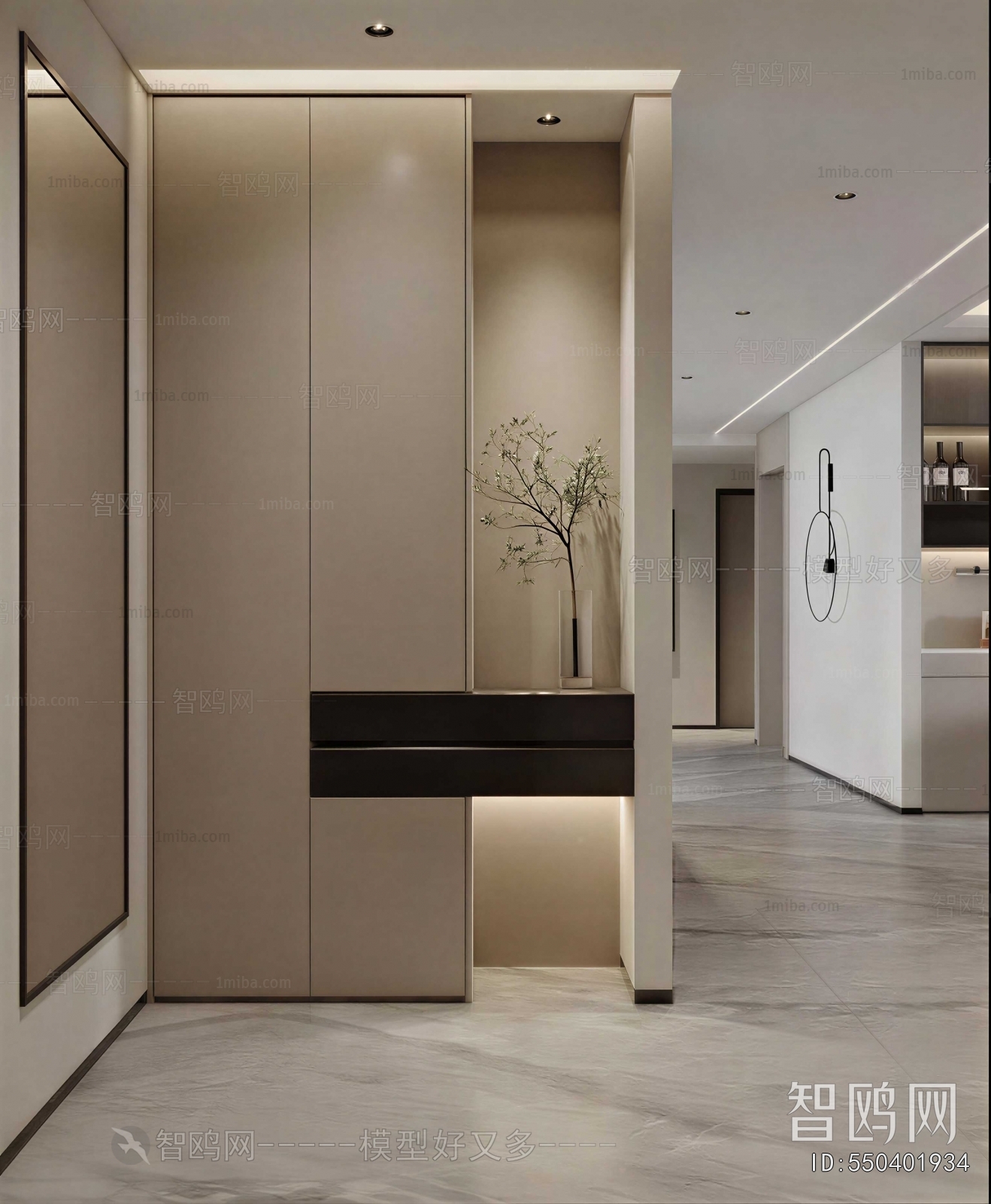 Modern Hallway