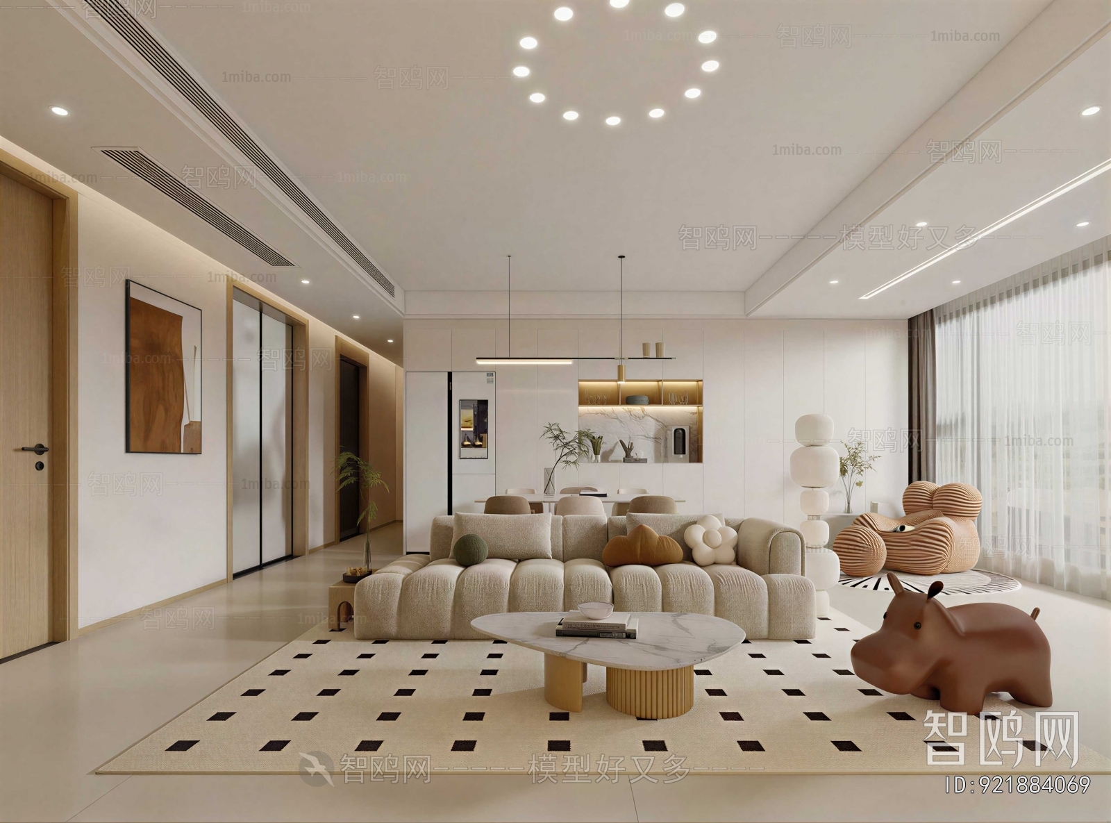 Modern A Living Room