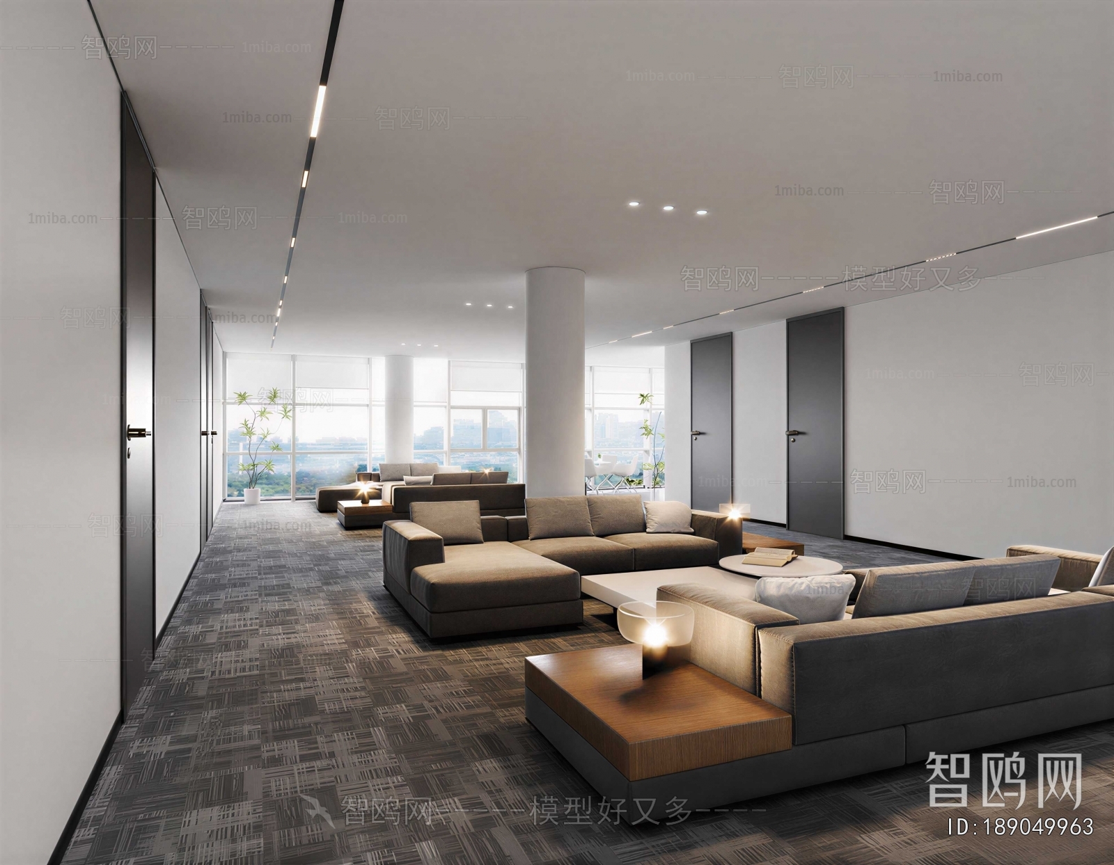 Modern Office Rest Area