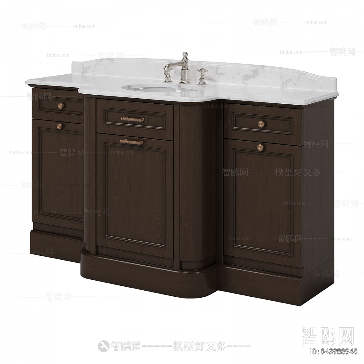 Nordic Style Bathroom Cabinet