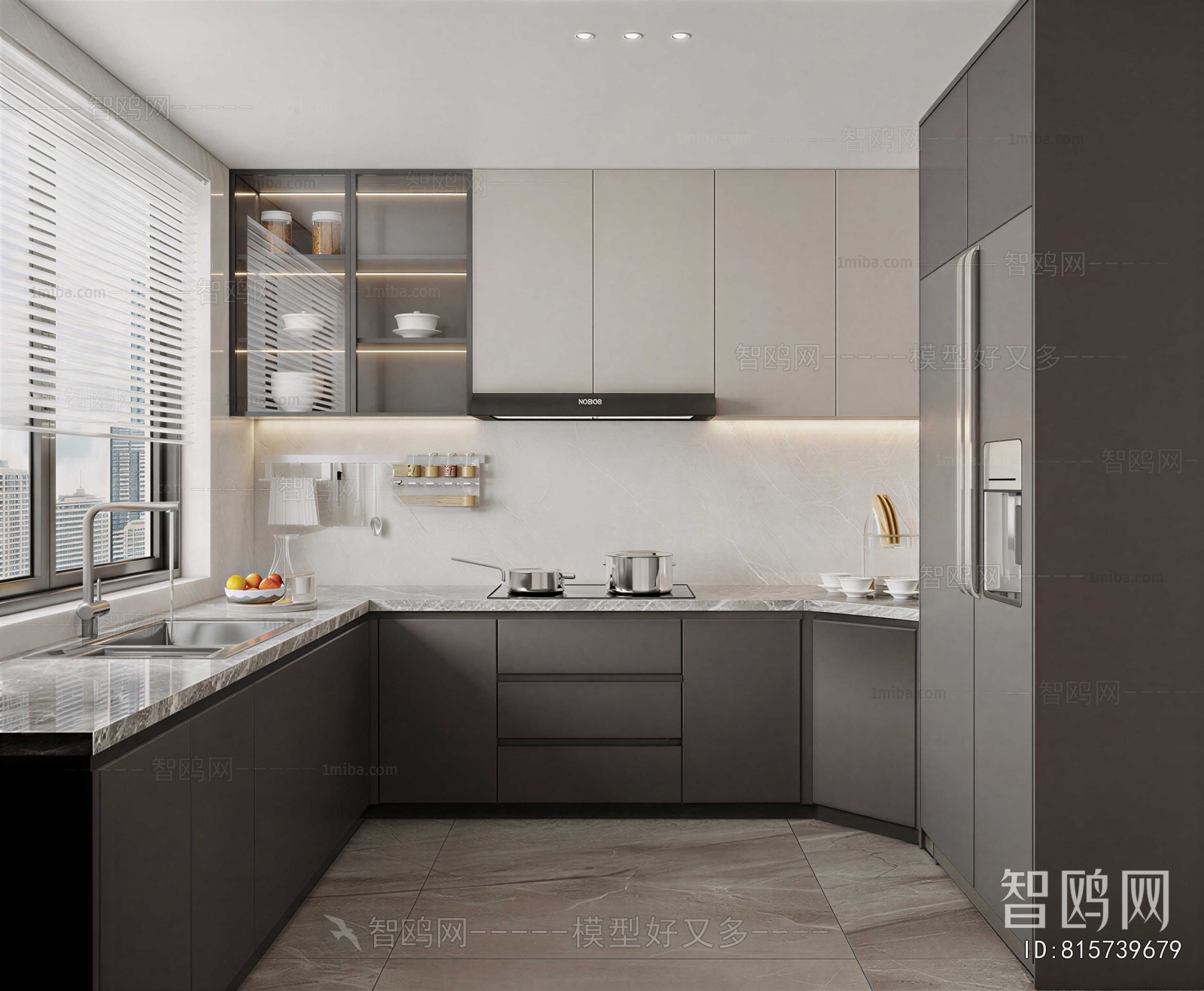 Modern The Kitchen
