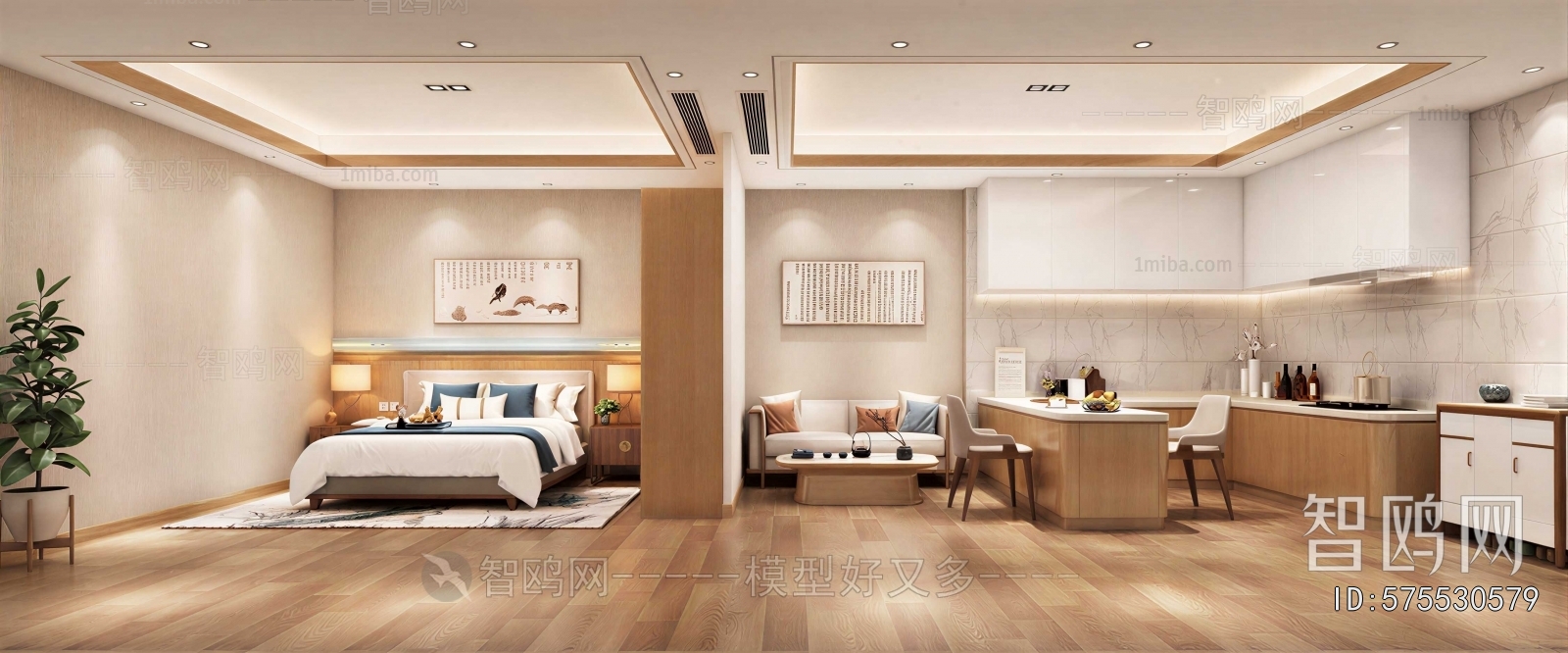New Chinese Style Apartment