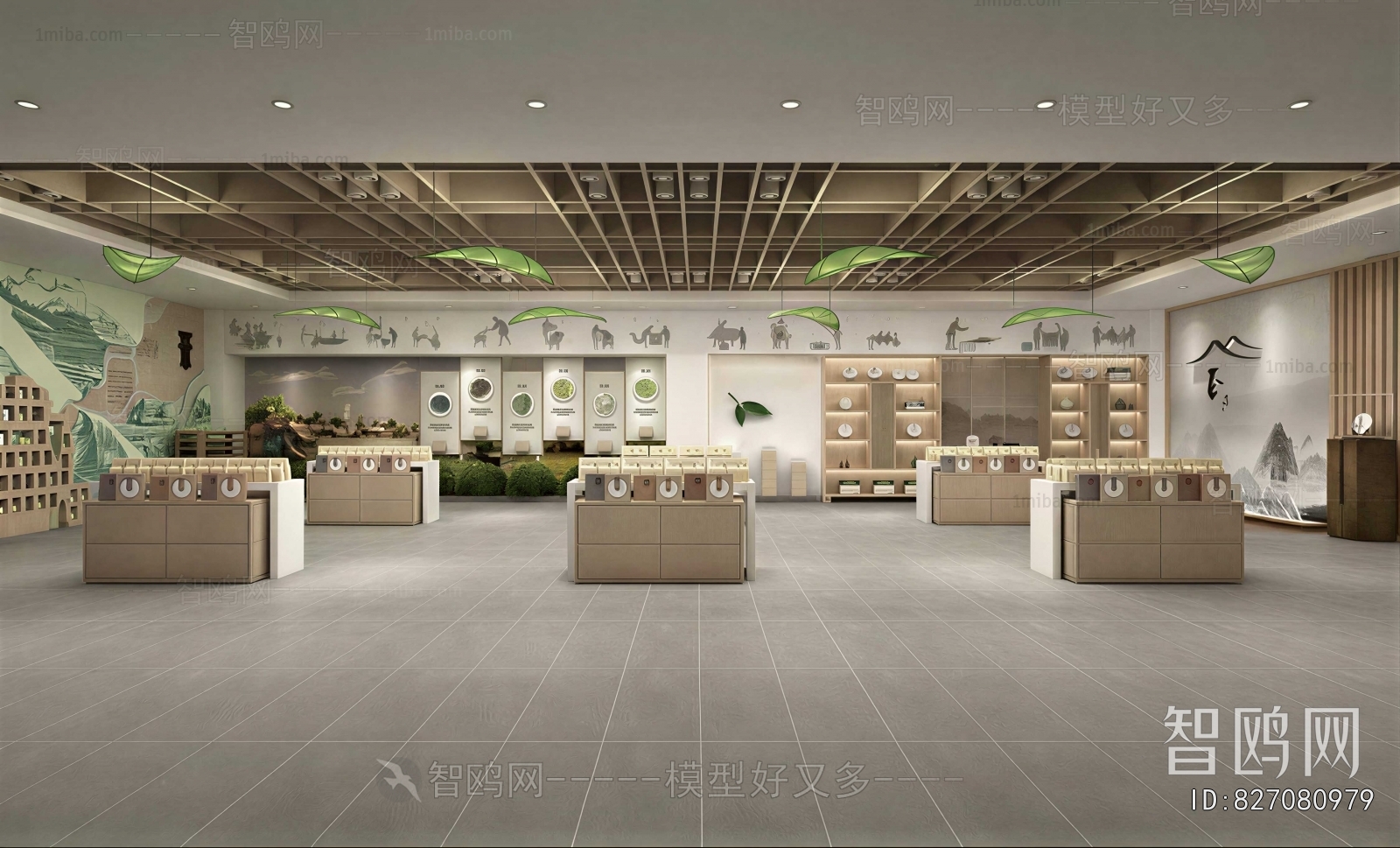 New Chinese Style Exhibition Hall